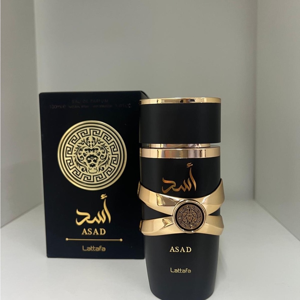 Lattafa Asad Black and Gold Fragrance for Men